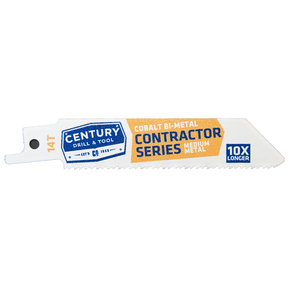 Century Drill And Tool Contractor Series Reciprocating Saw Blade 14t X 4″