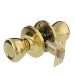 Guard Security Tulip Passage Lockset, Polished Brass