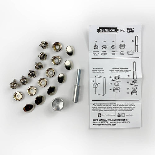 General Screw Snap Fastener Kit