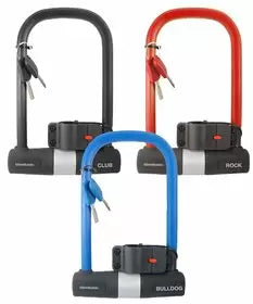 Howard Berger WLX Hex MatchKey Bike U-Lock, Assorted, 8-Inch
