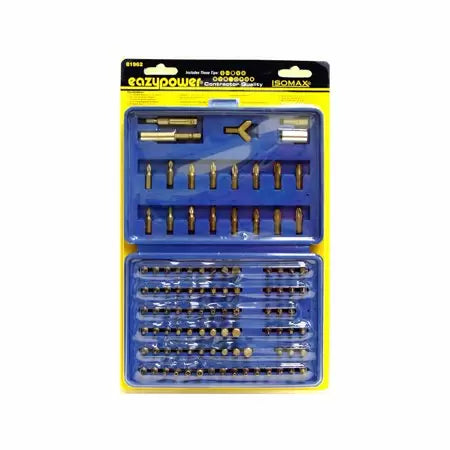 Eazypower Socket Set Security Hex Key Tip Box Assortment Metal Hand Tool 100 Pc (100 Piece)