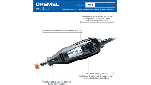 Dremel Two Speed Rotary Tool Kit