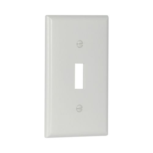 Eaton Wiring Devices Single Gang Toggle Wallplate