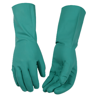 Kinco Disposable Textured Nitrile Gauntlet Large (Large)