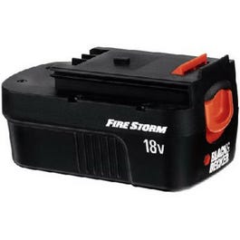 Slide Battery Pack, 18-Volt Ni-Cad, For Firestorm & Black & Decker Products