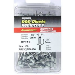 100-Pack Short White Aluminum Rivets - Crescent Springs, KY - Crescent ...