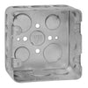 Thomas & Betts Gang Steel Square Box-4X4X2-1/8