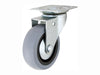 Shepherd Hardware 3-Inch Medium Duty Plate Caster, 121-lb Load Capacity