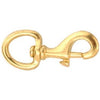 Bronze Swivel Round Eye Bolt Snap, 3/4-In.