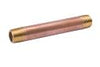 B & K Industries 3/4 Diameter Nipples Schedule 40 Red Brass 3/4 x 4