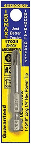 Eazypower Isomax Octo-Drive Power Bit, #3, 1-15/16