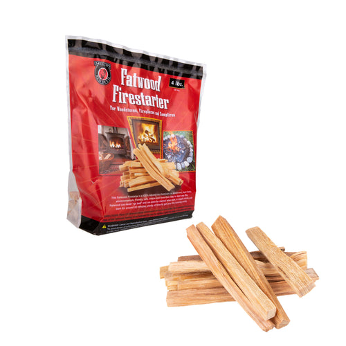 Meeco's Red Devil Fatwood Firestarter 4 Pounds (4 Lbs.)