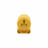 Eaton Cooper Wiring Arrow Hart Straight Blade Plug 15A, 125V Yellow