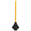 Thrifco Plumbing Industrial Professional Stepped Flanged Plunger (Length 23 1/2” (Plunger & Handle))