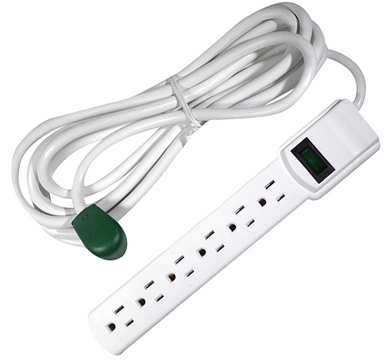 GoGreen Power® 6 Outlet Surge Protector 12ft Cord (6 Outlet)