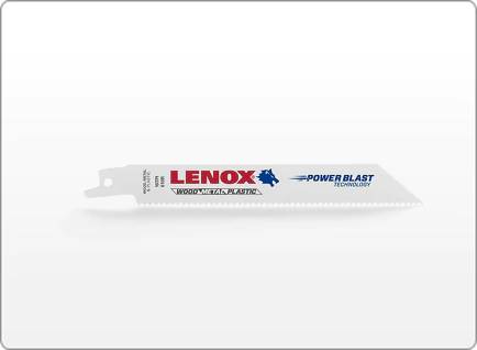 LENOX GENERAL PURPOSE BI-METAL RECIPROCATING SAW BLADES 6