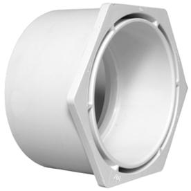 Charlotte Pipe 3-in x 1-1/2-in Dia PVC Flush Bushing Fitting