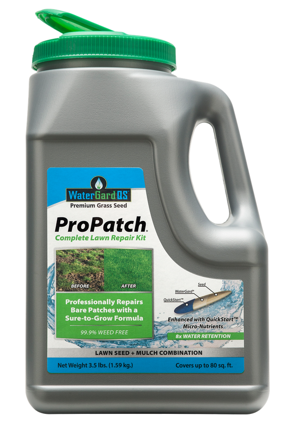 Mountain View Seeds WaterGard QS Pro Patch Lawn Repair Kit, 3.5-pounds (3.5 lbs)