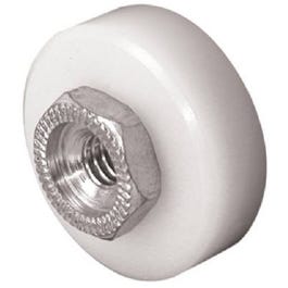 Sliding Screen Door Roller, 3/4-In. Flat Nylon Wheel , 2-Pk.