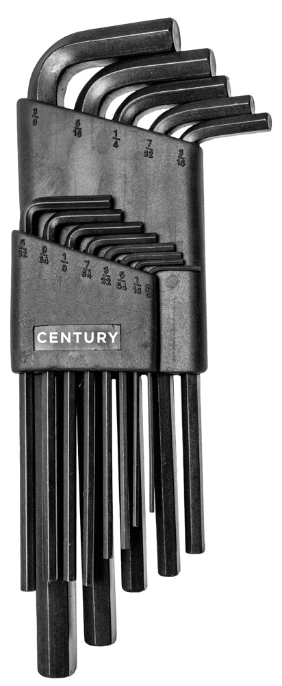 Century Drill And Tool 13 Piece Long Arm Sae Hex Key Set