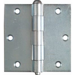 2-Pk., 3.5 x 3.5-In. Zinc Broad Light-Duty Hinges