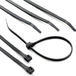 Cable Tie, Black, Nylon, 8-In., 15-Pk.