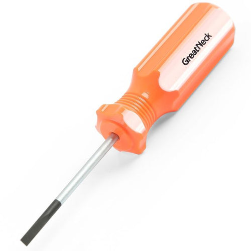 Great Neck Saw Manufacturing 3/32 x 1.5 Slotted Round Shank Screwdriver (3/32 x 1.5)