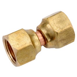 Pipe Fittings, Flare Swivel Nut, Lead-Free Brass, 1/4-In.