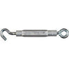 Hook & Eye Turnbuckle, Zinc, 7/32 x 6.5-In.