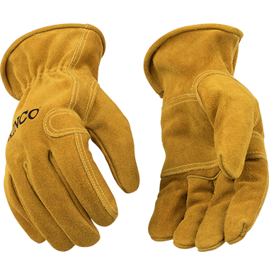 Kinco Hi-Vis Green Mesh & Grain Pigskin Palm 908 Medium