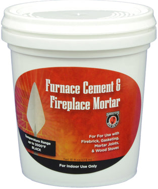 QUART FURNACE CEMENT BLACK