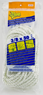 (0337P) ROPE 3/8X50 TWISTED NYLON