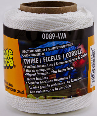 TWINE #21X450  TWIST WHITE NYLON SEINE