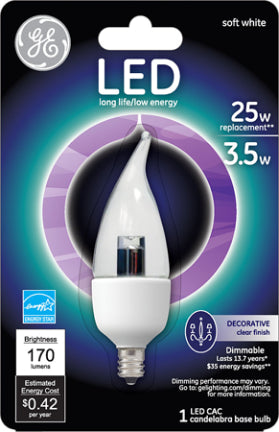 B10 CLEAR 3W LED DECO