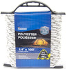 POLY DIAMOND BR AID 1/4IN X 100FT WT/GY