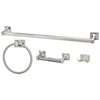 Hardware House 689497 Bath Set, Sunset Series Satin Nickel ~ 4 Piece