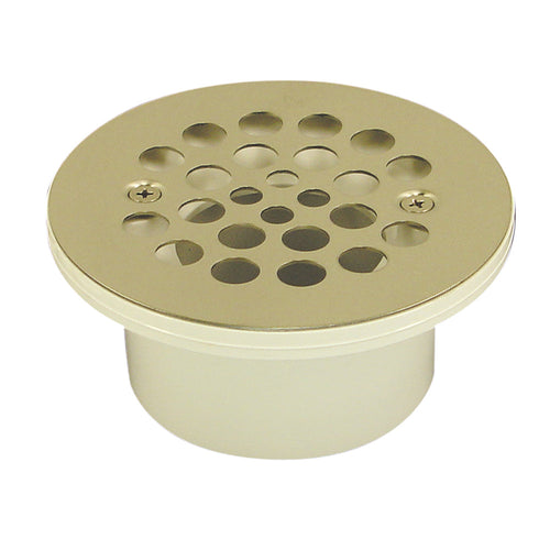 Braxton Harris Company 2″ X 3″ PVC General Purpose Drain w/ S.S. Strainer