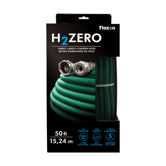 Flexon Fabric Lawn & Garden Hose 100 Ft. Green