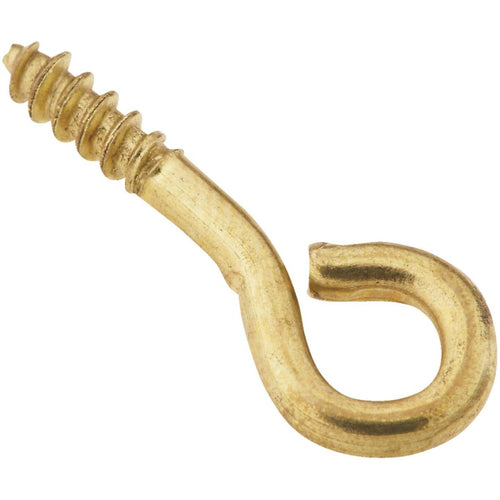 National #214 Brass Small Screw Eye (7 Ct.)