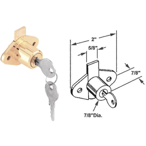 Defender Security Drawer & Cabinet Lock - Keyed Different