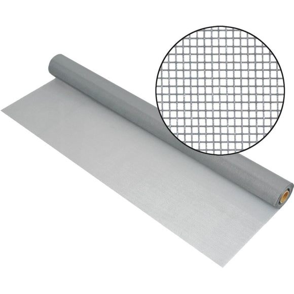 Phifer 30 In. x 100 Ft. Gray Fiberglass Mesh Screen Cloth