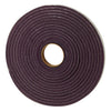 M-D 3/8 W x 3/16 T x 17' L Gray Foam Open Cell Weatherstrip Tape