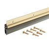 M-D 1-1/4 In. x 36 In. Brite Gold Aluminum & Vinyl Door Sweep