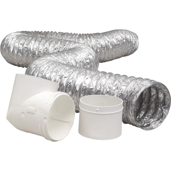 Dundas Jafine ProFlex Flexible Aluminum Dryer Hose Kit (3-Piece)