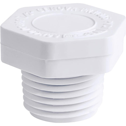 Charlotte Pipe Threaded Schedule 40 DWV 1/2 in. MIP PVC Plug