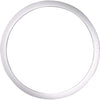 Danco 1-1/2 In. x 1-3/4 In. Clear/White Polyethylene Slip Joint Washer