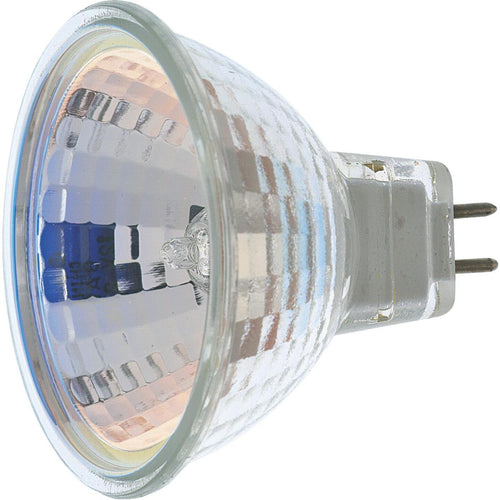 Satco 60W Equivalent Clear G8 Base MR16 Halogen Floodlight Light Bulb