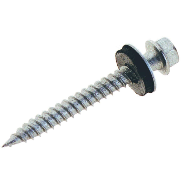 Grip-Rite #10 - #16 x 1 - 1/2 In. Metal to Wood Hex Washer Head Screw (85 Ct.)