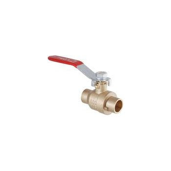 LDR Ind 0222282 Full Port Ball Valve ~ Forged Brass, 1