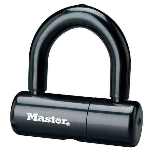 Master Lock  U-LOCK 3-15/16in (10cm) Wide Hardened Steel Mini U-Lock with 2in (51cm) Shackle Clearance (1-3/4)